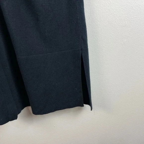 J. Jill V-neck Button Front Cardigan Duster Womens‎ S Navy Blue Long Sleeve - Picture 3 of 11